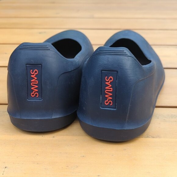 Men's Navy SWIMS Rubber Galoshes - Size 11 NWT - Picture 4 of 8